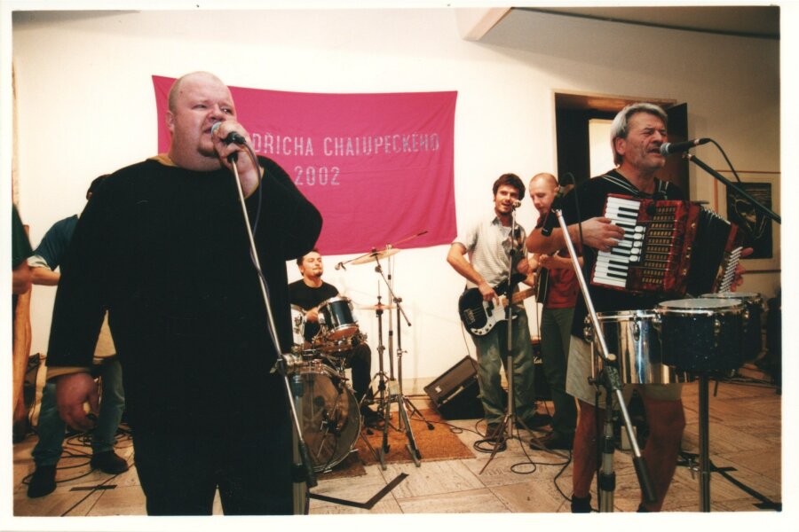 zleva Karel Heřman, Zdeněk Kluka